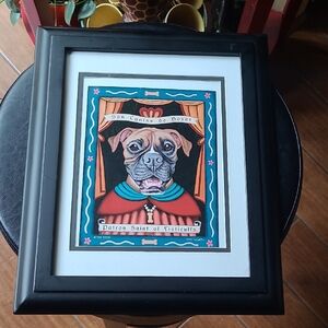 🐶Saint Boxer Wall Art